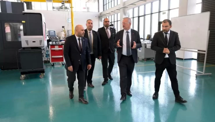 KKTC Konsolosu MTOSB’yi Ziyaret Etti