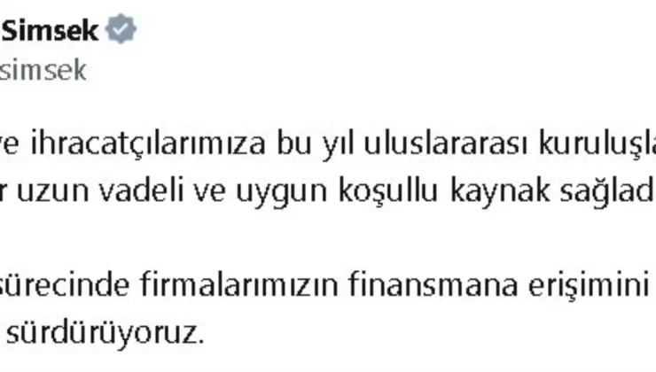 KOBİ ve İhracatçılara 2,3 Milyar Dolar Destek