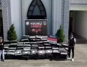 Kocaeli’de 345 Kilo Skunk Ele Geçirildi