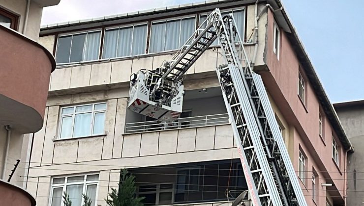 Kocaeli’de 5 katlı binada yangın: 8 kişi dumandan etkilendi