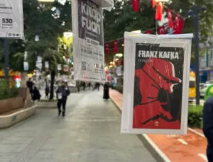Kocaeli’de asırlık çınar ağaçları kitaplarla renklendi