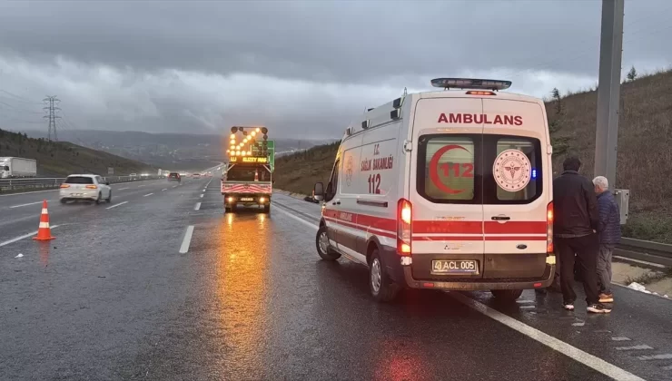Kocaeli’de Otoyolda Kaza: 4 Yaralı