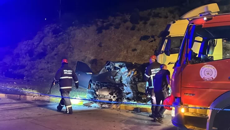 Kocaeli’de TIR Kazası: Bir Ölü