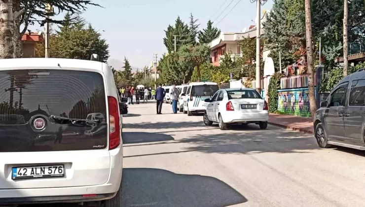 Konya’da polis memuru bıçakla yaralandı