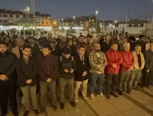 Konya’da Yahya Sinvar için gıyabi cenaze namazı kılındı