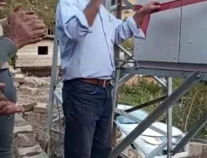 Köyde 40 Yıl Sonra Yeni Trafo Açılışı