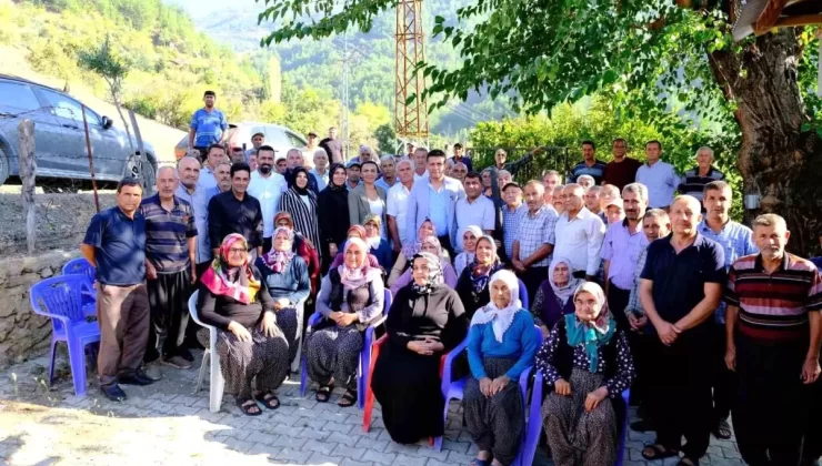 Kozan Belediye Başkanı Atlı, Dağ Köylerinde Vatandaşlarla Buluştu