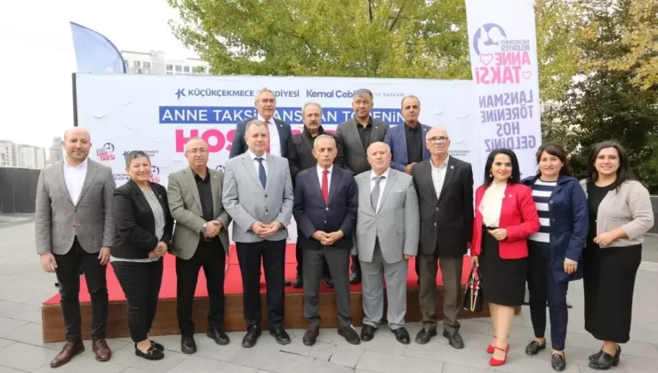 Küçükçekmece’de ‘Anne Taksi’ Projesi