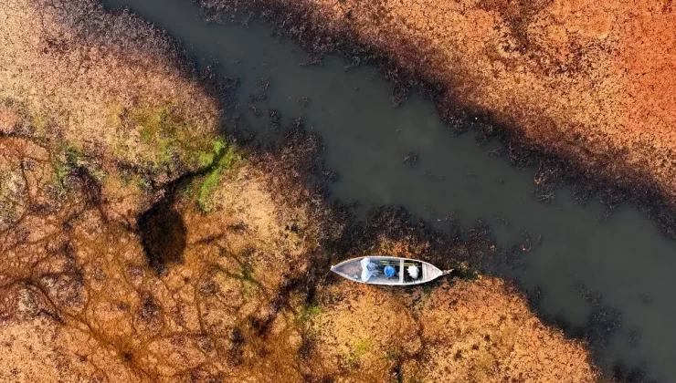 Kuraklık Gölde Balıkçılığı Tehdit Ediyor