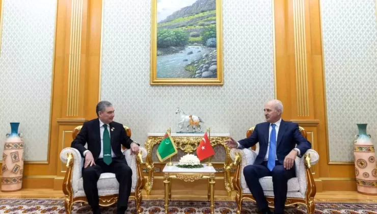 Kurtulmuş Türkmenistan’da Görüşme Gerçekleştirdi