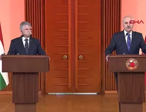 Kurtulmuş ve Köver’den Ortak Basın Toplantısı