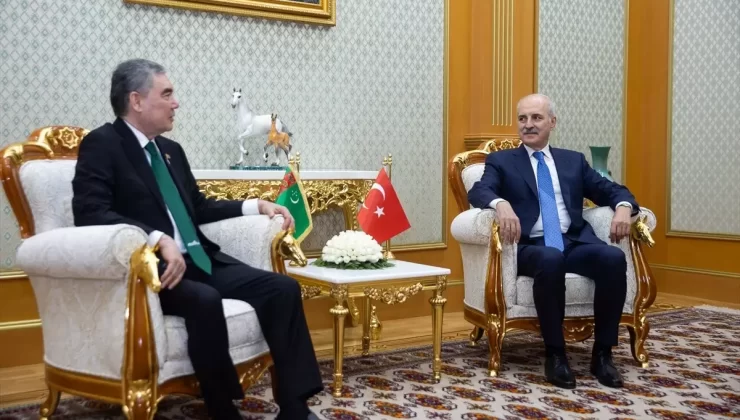 Kurtulmuş’tan Berdimuhammedov’a Ziyaret