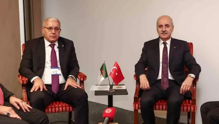 Kurtulmuş’tan Cezayir’le Filistin Vurgusu