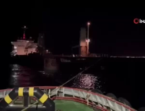 Kuru Yük Gemisi Çanakkale Boğazı’nda Arıza Yaptı