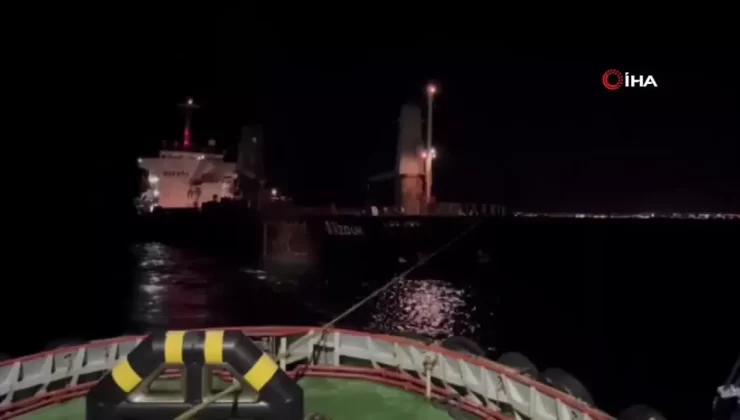 Kuru Yük Gemisi Çanakkale Boğazı’nda Arıza Yaptı