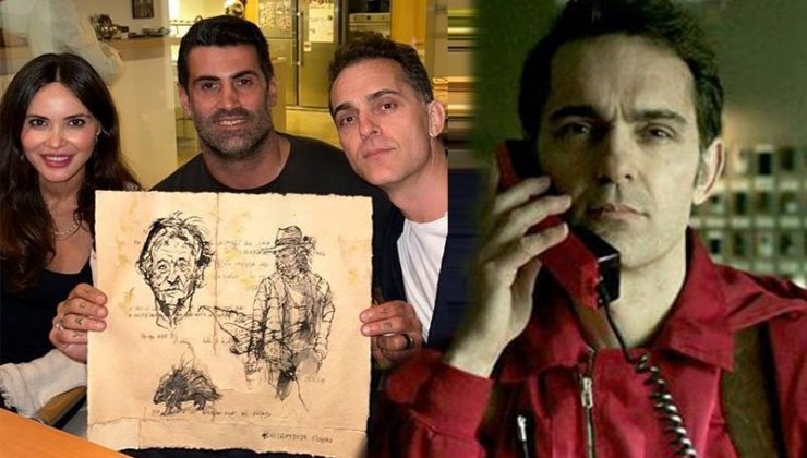 “La Casa de Papel” yıldızı, Demirel çiftiyle bir araya geldi