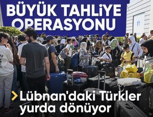 Lübnan’dan tahliye: Türk vatandaşları limanda toplandı