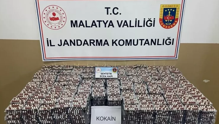 Malatya’da Uyuşturucu Operasyonu: 48 Bin Hap Ele Geçirildi