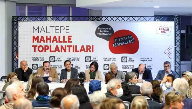 Maltepe’de Kentsel Dönüşüm İçin Mahalle Toplantıları Devam Ediyor