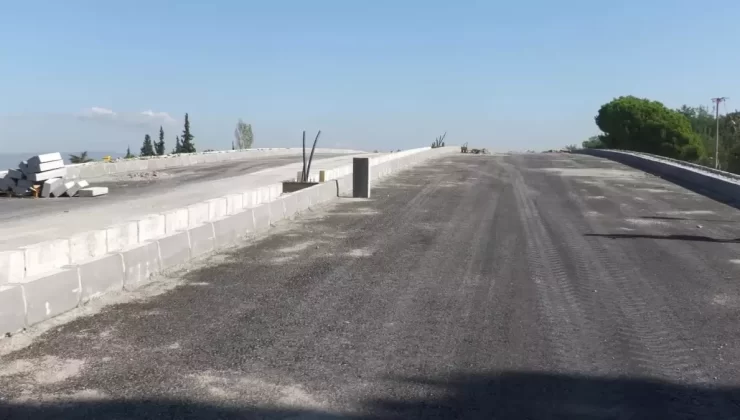 Manisa’da Organize Sanayi Bölgesi Kavşağı’nın Yapımında Sona Gelindi