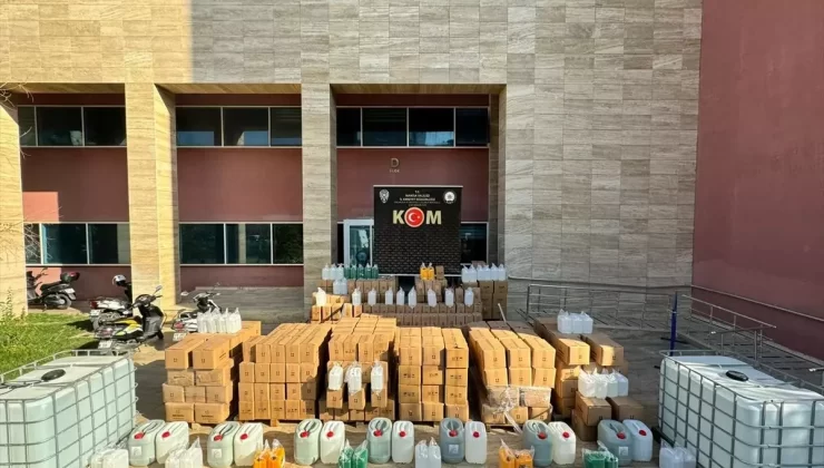 Manisa’da Sahte İçki Operasyonu