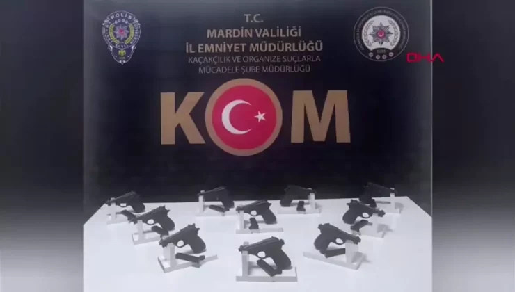 Mardin’de Uyuşturucu ve Silah Operasyonu
