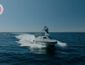 MARLİN insansız deniz aracından KUZGUN füzesiyle balistik test atışı