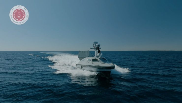 MARLİN insansız deniz aracından KUZGUN füzesiyle balistik test atışı
