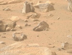 Mars’tan gelen görüntüdeki insan yüzü ayrıntısı