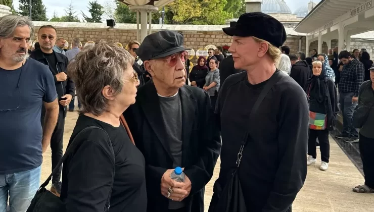 Mazhar Alanson’un kızı Melek Eda Alanson son yolculuğuna uğurlandı