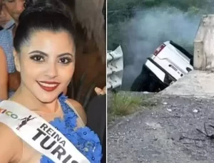 Meksika’da güzellik kraliçesi, geçirdiği feci kazada hayatını kaybetti