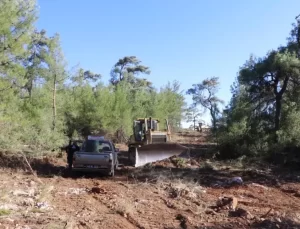 Menteşe’deki Orman Yangını Üçüncü Günde