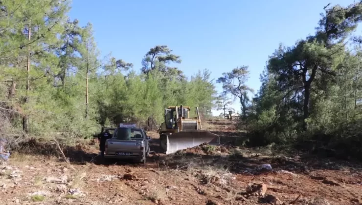 Menteşe’deki Orman Yangını Üçüncü Günde