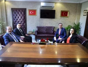 Mersin Valisi Adliyeyi Ziyaret Etti