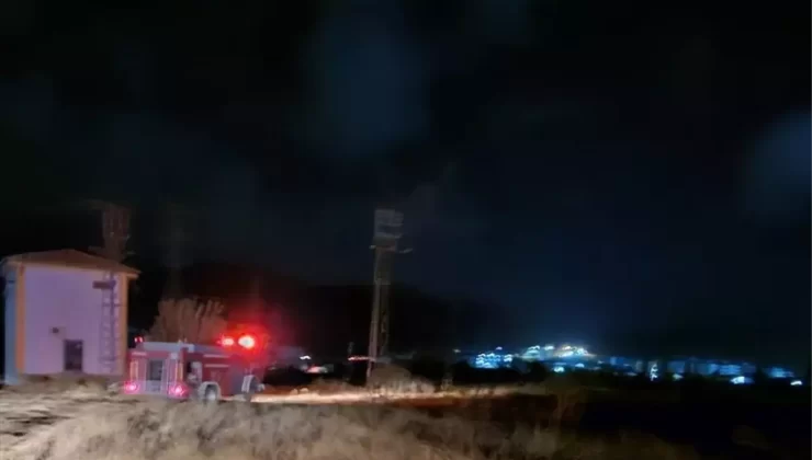 Mersin’de Trafodan Çıkan Yangın Kontrol Altına Alındı