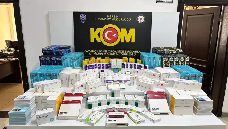 Mersin’de Yasa Dışı İlaç Operasyonu: 19 Gözaltı