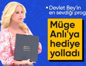 MHP lideri Devlet Bahçeli’den Müge Anlı’ya kitap hediyesi