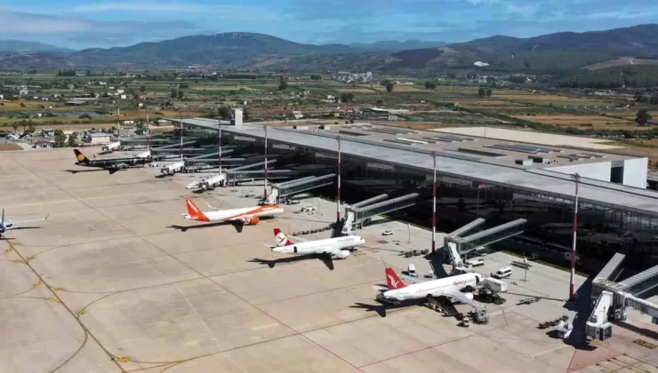 Milas-Bodrum Havalimanı’nda 9 Ayda Rekor Uçuş