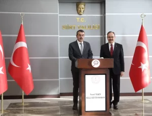 Milli Eğitim Bakanı Tekin, Siirt’te ziyaretlerde bulundu Açıklaması