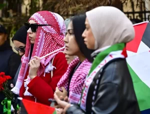 Moskova’da Filistin’e Destek Etkinliği