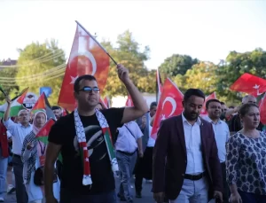 Muğla’da Gazze İçin Direniş Yürüyüşü