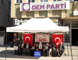 Muş’ta Aileler Evlat Nöbetini Sürdürüyor