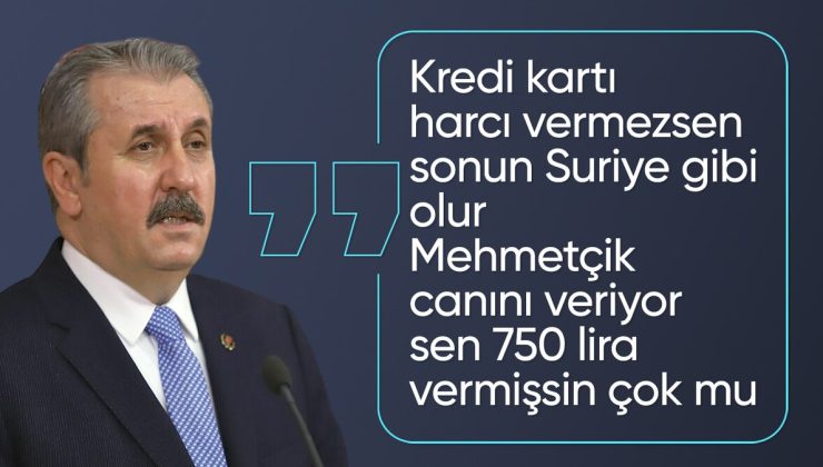 Mustafa Destici’den Savunma Sanayi Fonu’na destek