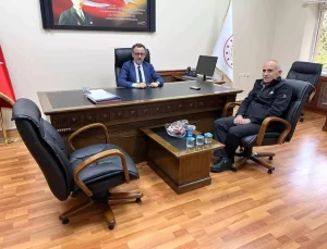 Mustafa Kurt’tan Dr. Özkan Pulat’a Ziyaret