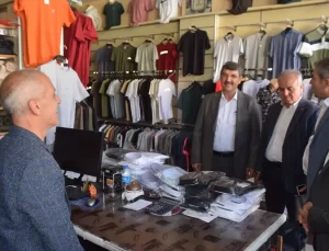 Nasıroğlu Sason’da Esnafla Buluştu