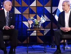 Netanyahu Biden ile Görüştü