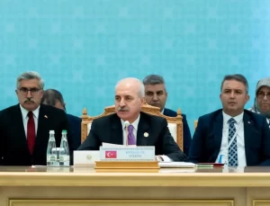 Numan Kurtulmuş Aşkabat’ta Konuştu