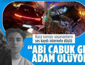 Oğuz Murat Aci’nin ölümüne sebep olan Timur Cihantimur’un kaza anında kayda geçen konuşmalarına ulaşıldı