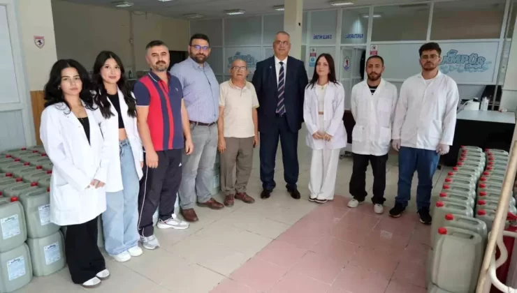 OMÜ Kampüs Kimya ile 29 Çeşit Hijyen Ürünü Üretiyor
