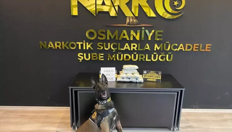 Osmaniye’de 4.65 kg Uyuşturucu Ele Geçirildi